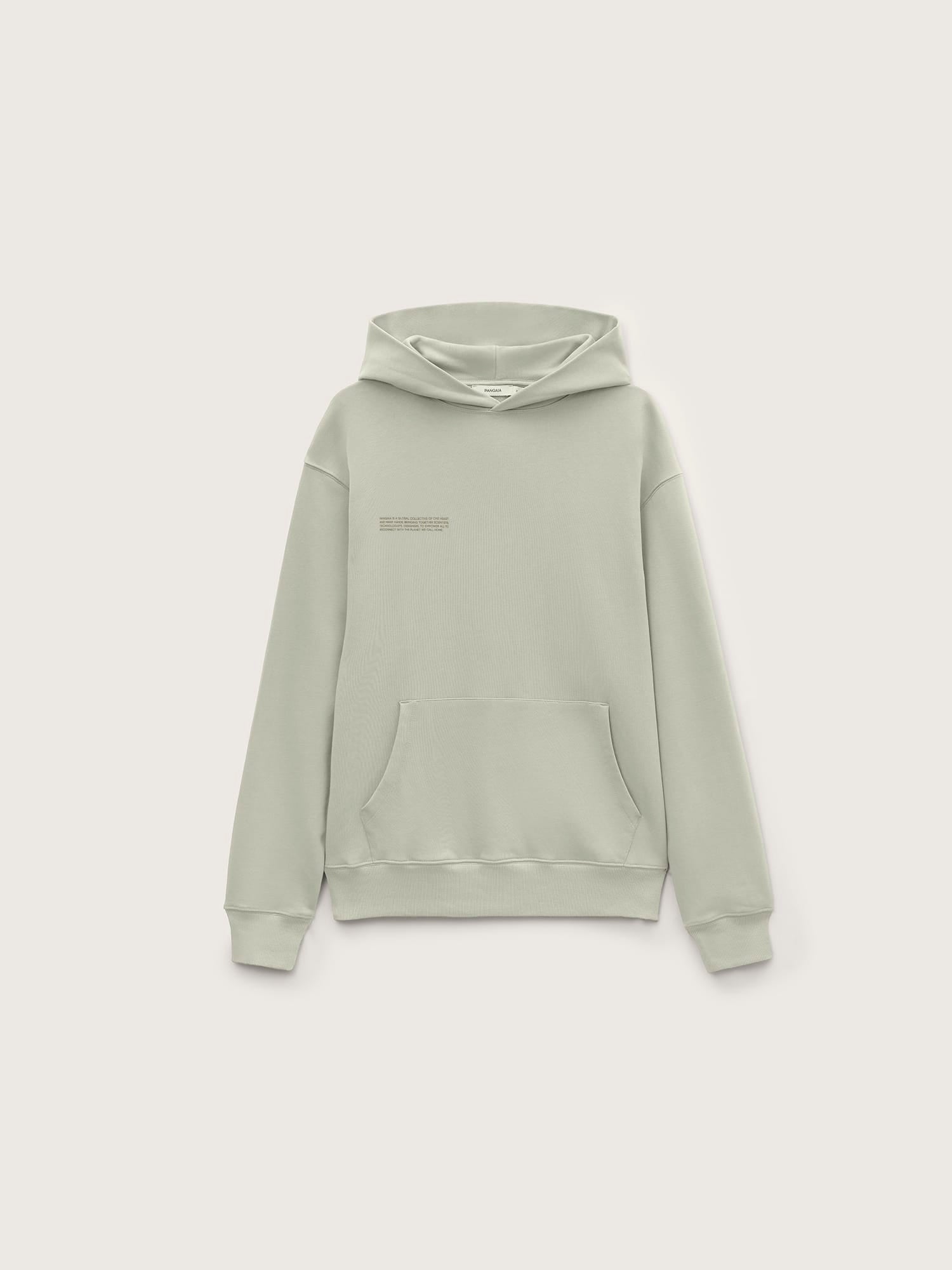 Pangaia Mens Midweight Hoodie—Iron Fade