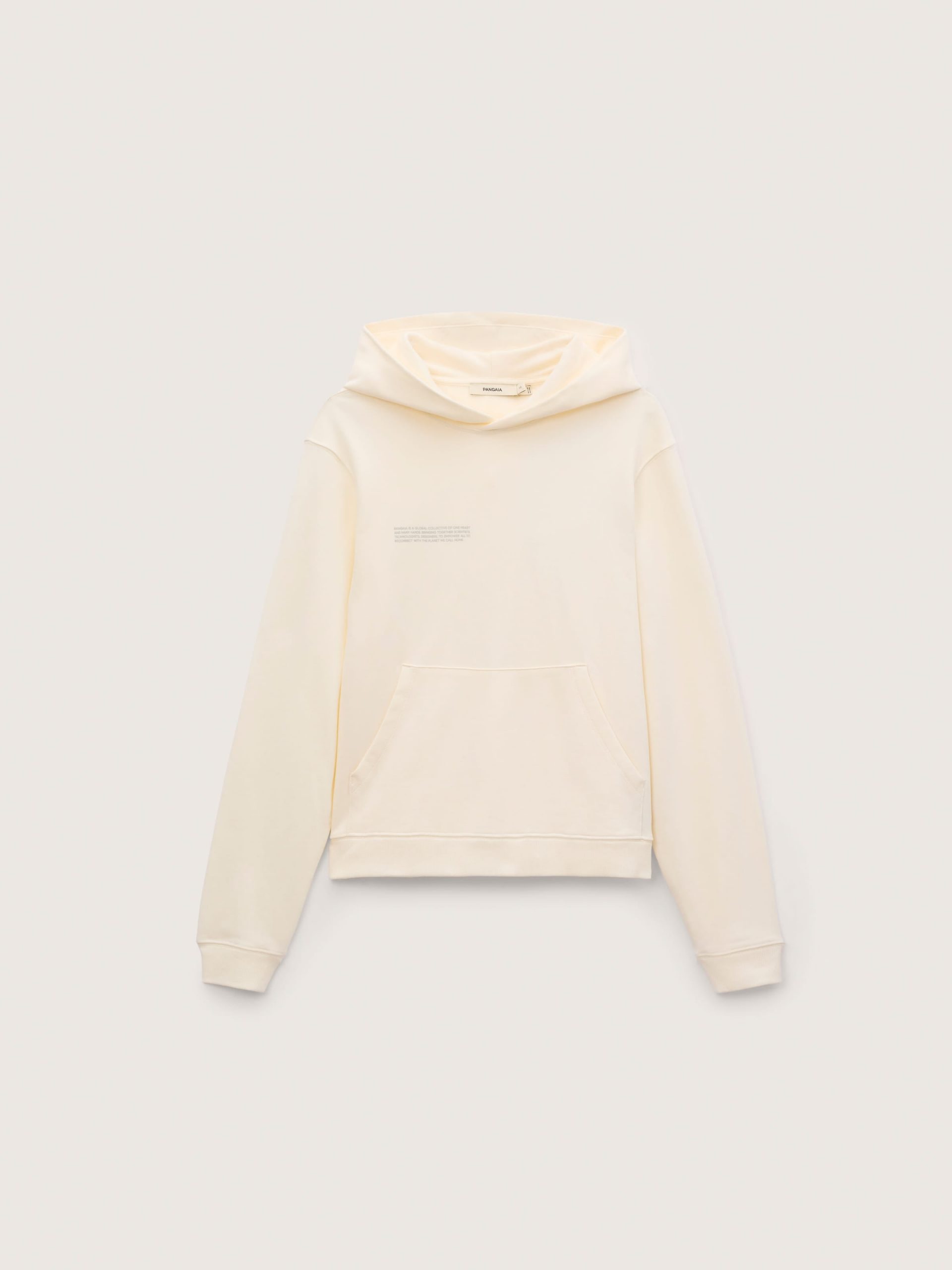 Pangaia Womens Midweight Hoodie—Soft Void