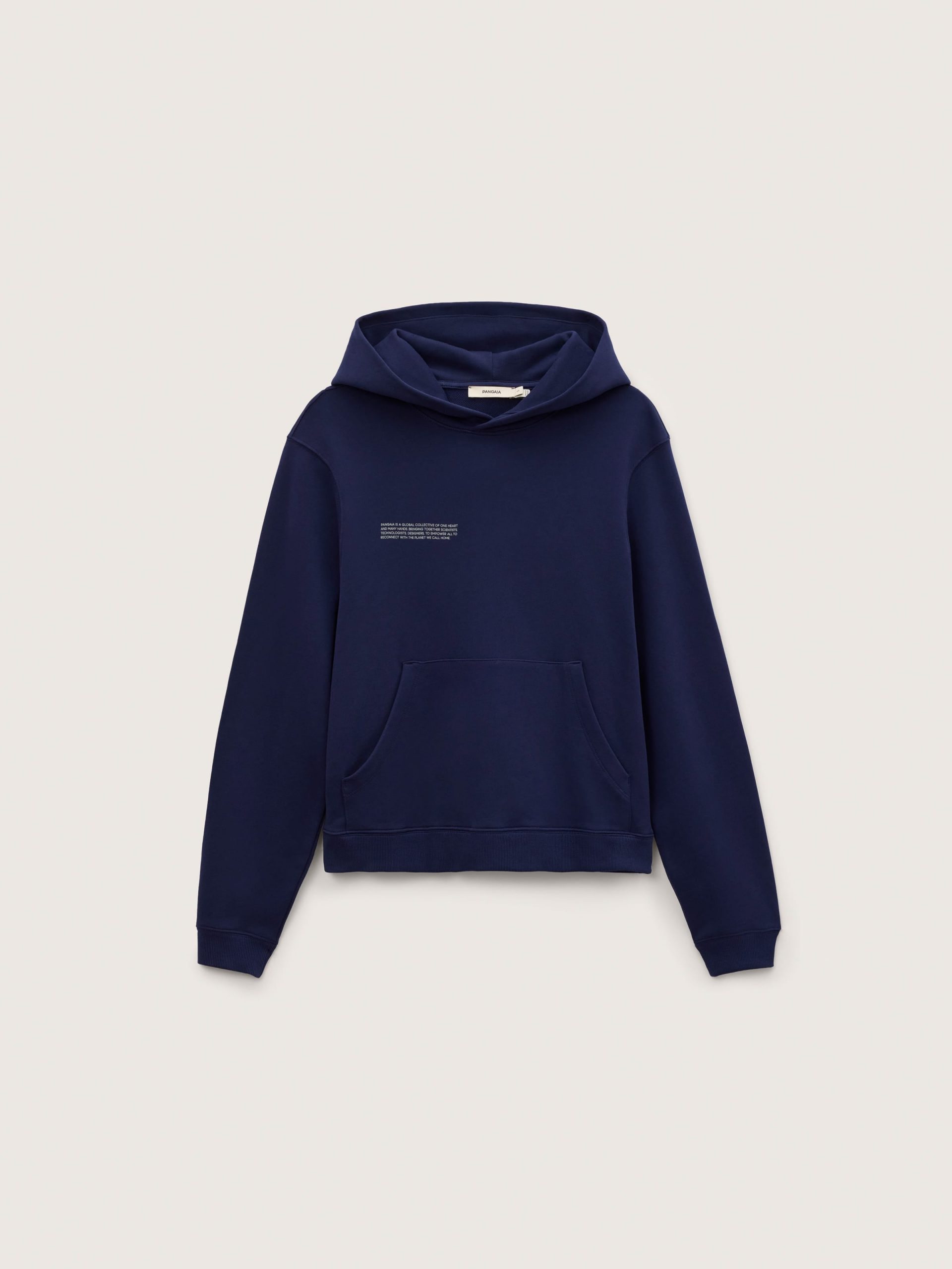Pangaia Womens Midweight Hoodie—Ocean Navy