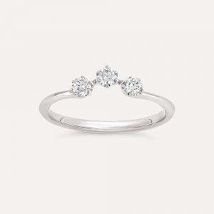 Dinny Hall Ellie Crown Lab-Grown Diamond Pinky Ring