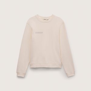 Pangaia Womens Midweight Sweatshirt—Soft Void