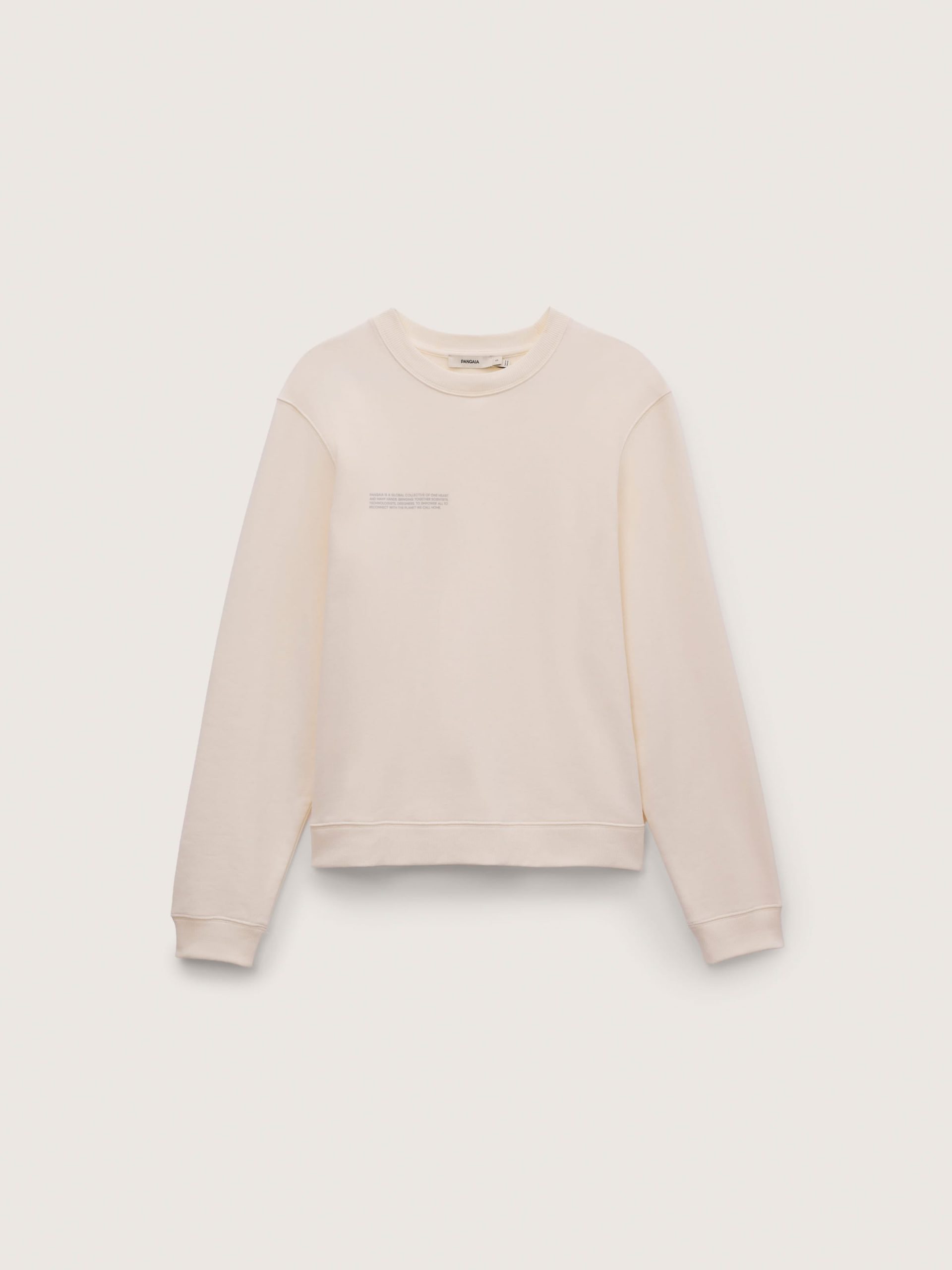 Pangaia Womens Midweight Sweatshirt—Soft Void