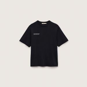 Pangaia Mens Midweight T-Shirt—Black