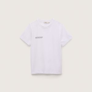 Pangaia Womens Midweight T-Shirt—White