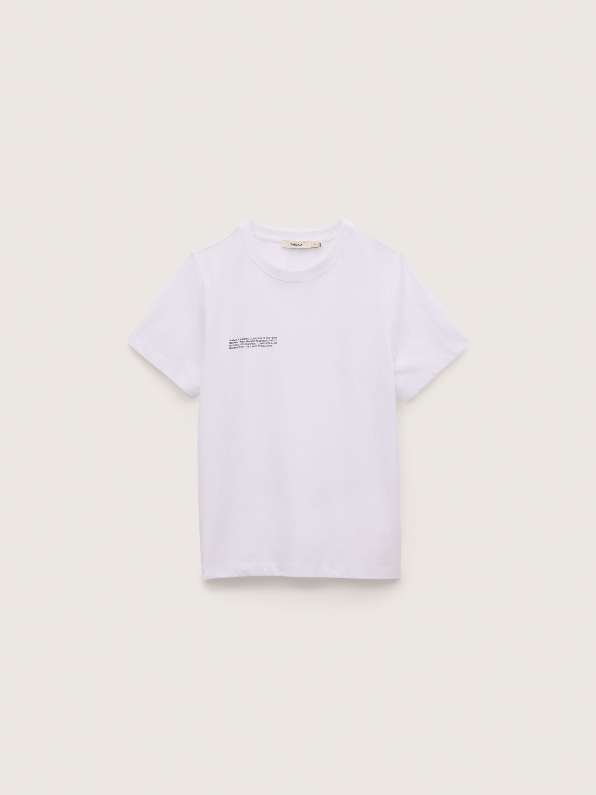 Pangaia Womens Midweight T-Shirt—White