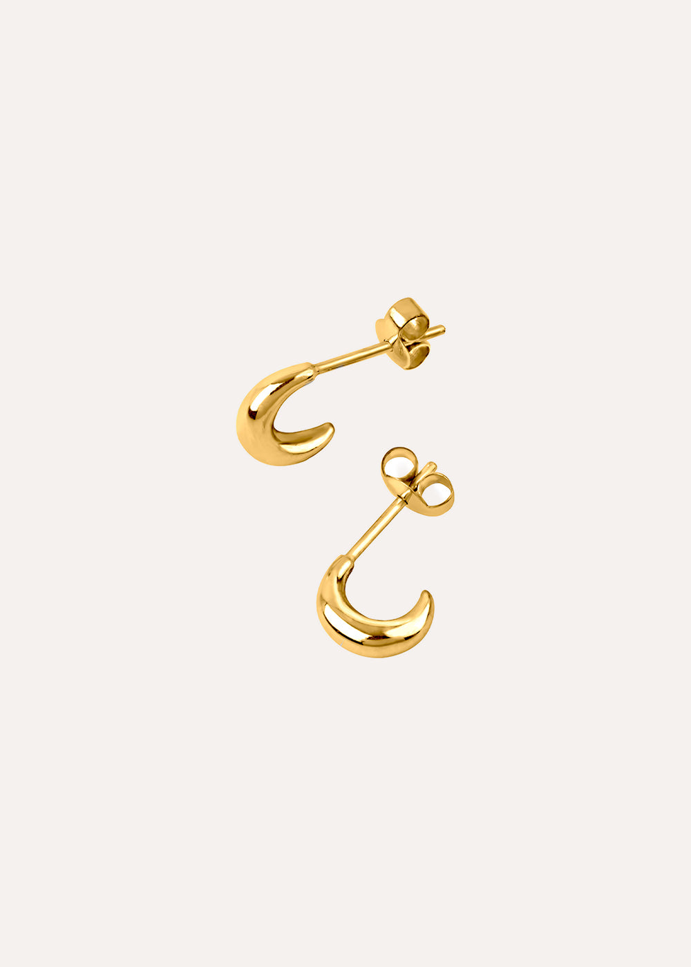 Dinny Hall Bijou Crescent Mini Hoop Earrings