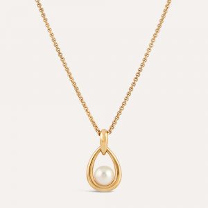 Dinny Hall Toro Pearl Pendant Necklace