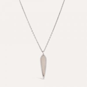 Dinny Hall Pearl Petal Pendant Necklace