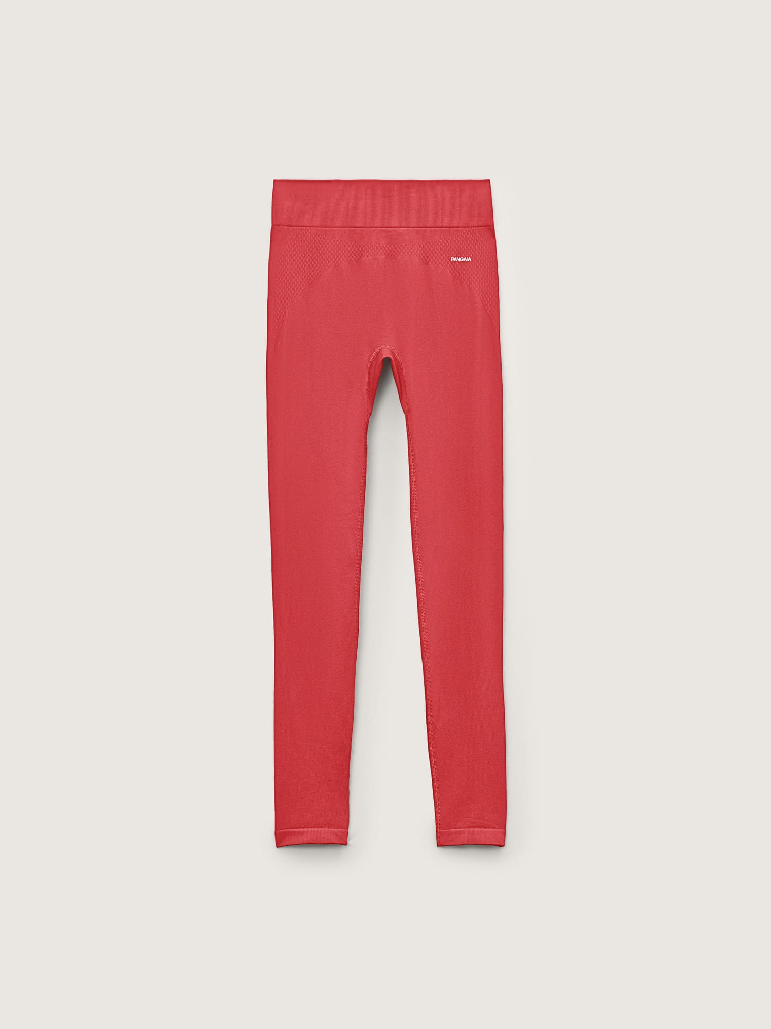 Pangaia Womens Bio-Based Leggings—Pulse Red