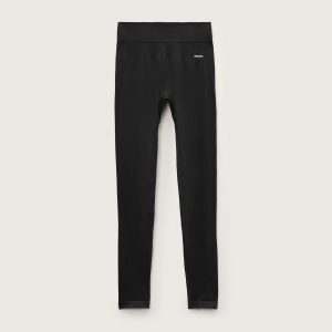 Pangaia Womens Bio-Based Leggings—Black