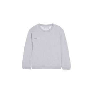 Pangaia Kids' 365 Midweight Sweatshirt—grey marl