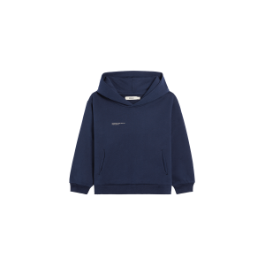 Pangaia Kids' 365 Midweight Hoodie—navy