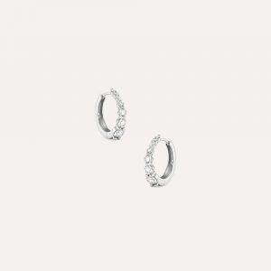 Dinny Hall Shuga Graduated Lab-Grown Diamond Hoop Earrings