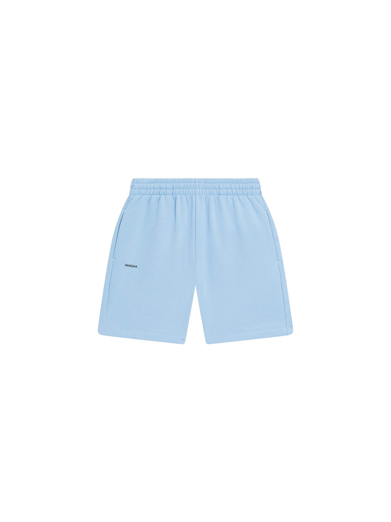 Pangaia Kids' 365 Midweight Long Shorts—Dewdrop Blue