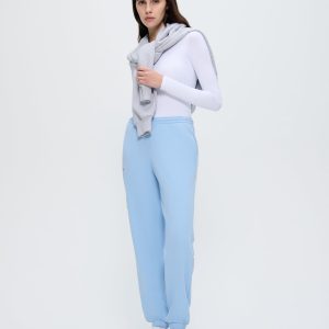 Pangaia Womens 365 Midweight Track Pants—Dewdrop Blue