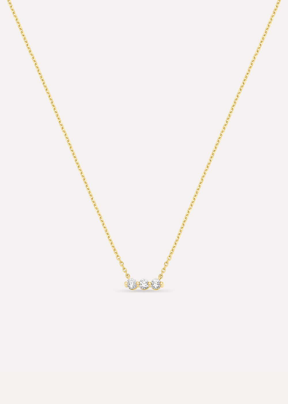 Dinny Hall Shuga Lab-Grown Diamond Bar Necklace