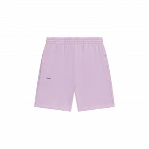 Pangaia Mens 365 Midweight Mid Length Shorts—Crocus Purple