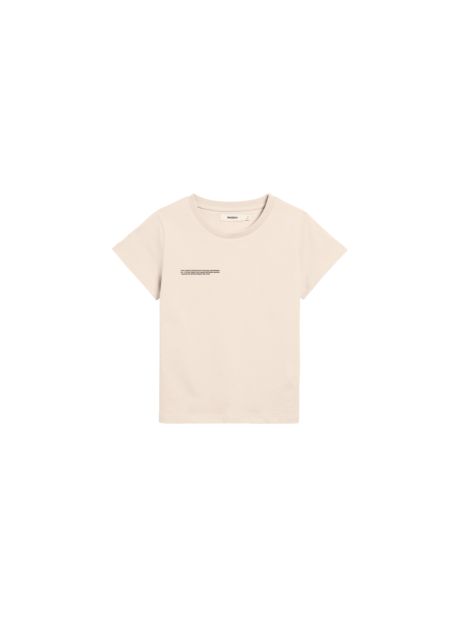 Pangaia Kids' 365 Midweight T-shirt—sand