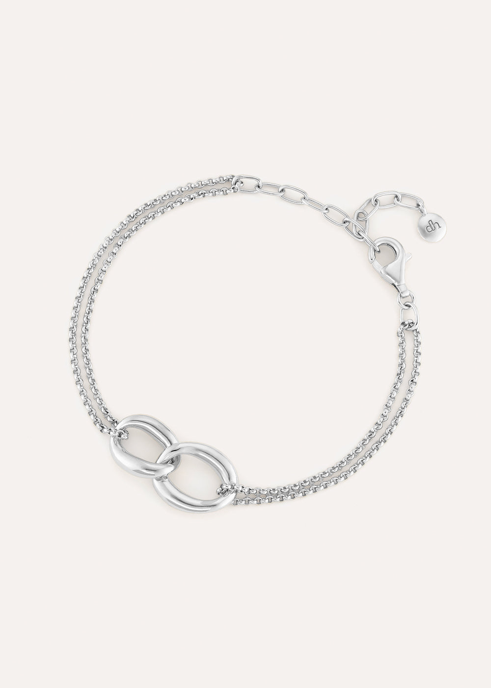 Dinny Hall Wave Double Link Bracelet