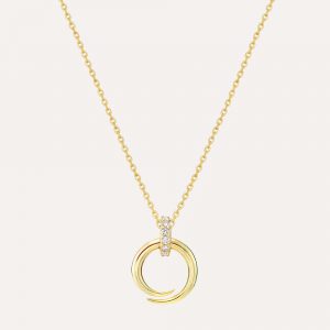 Dinny Hall Toro Horn Loop Necklace