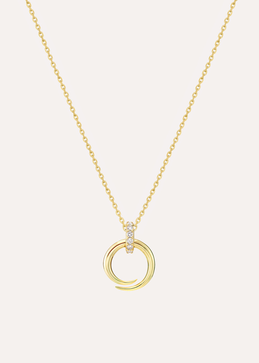 Dinny Hall Toro Horn Loop Necklace