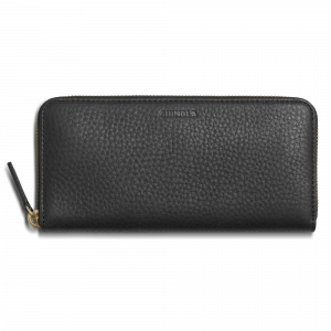 Shinola Continental Zip Wallet - Black