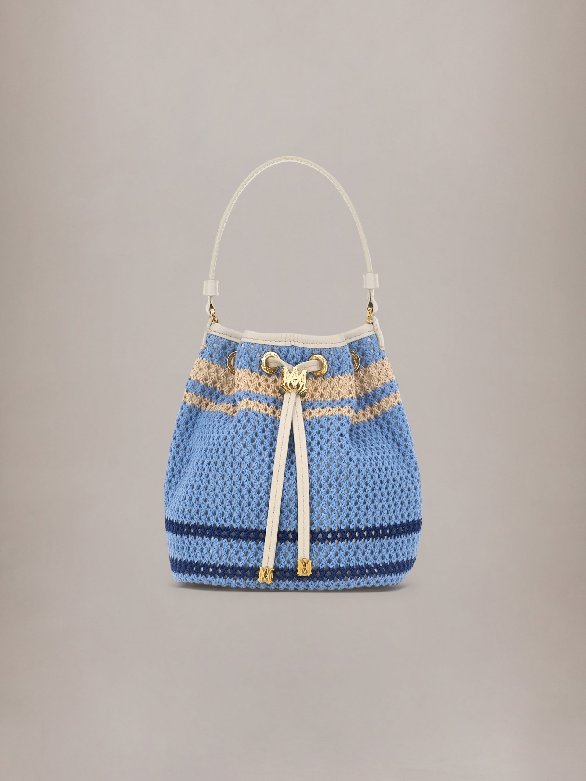 Amiri WOMEN - WOMEN'S MICRO MA BUCKET BAG - Blue