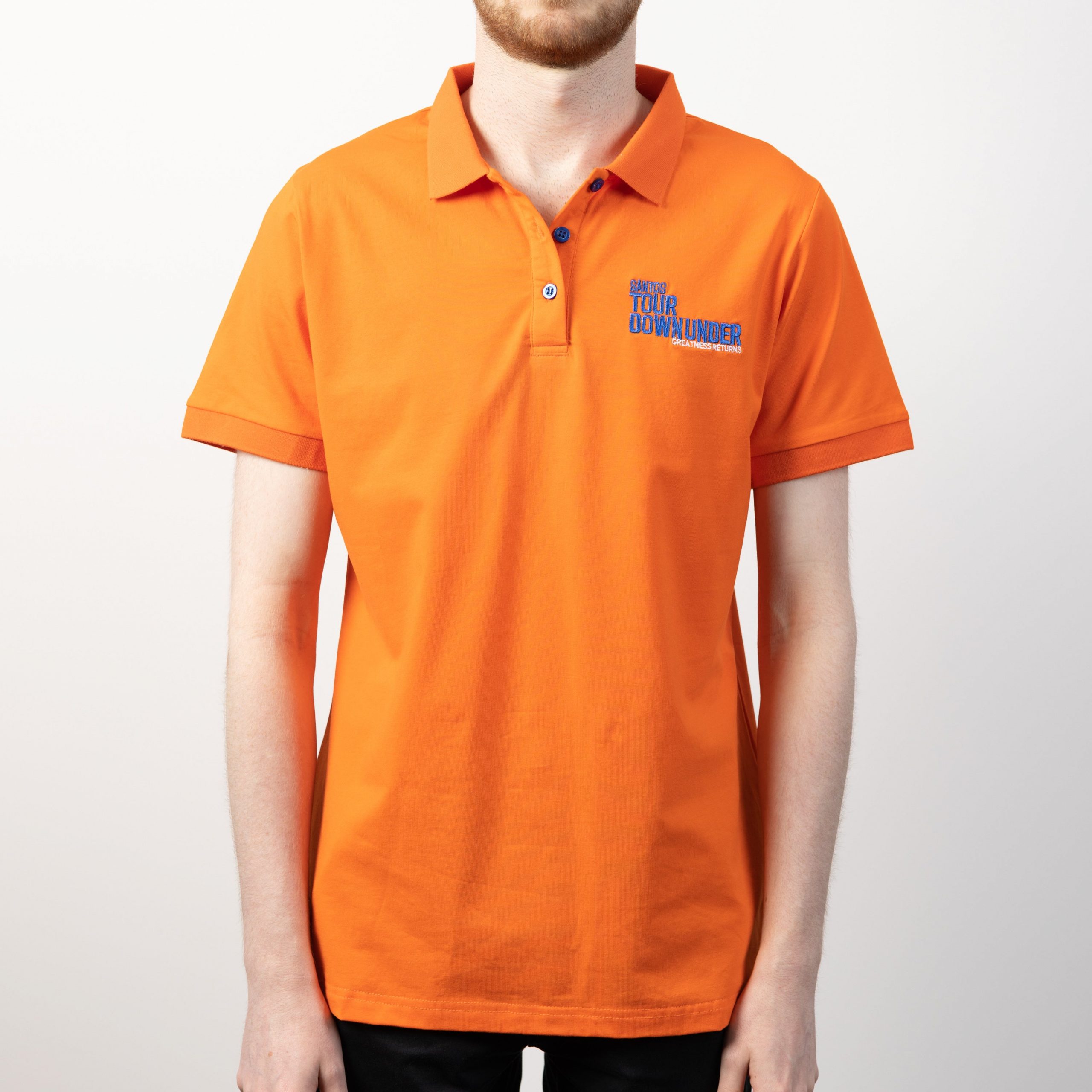 Viva10 2023 TDU POLO COTTON OCHRE