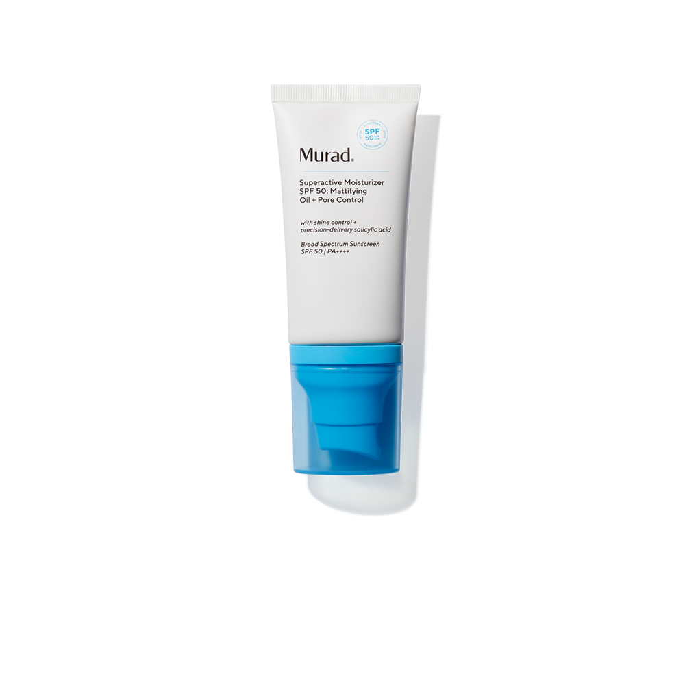 Murad Superactive Moisturizer SPF 50: Mattifying Oil + Pore Control