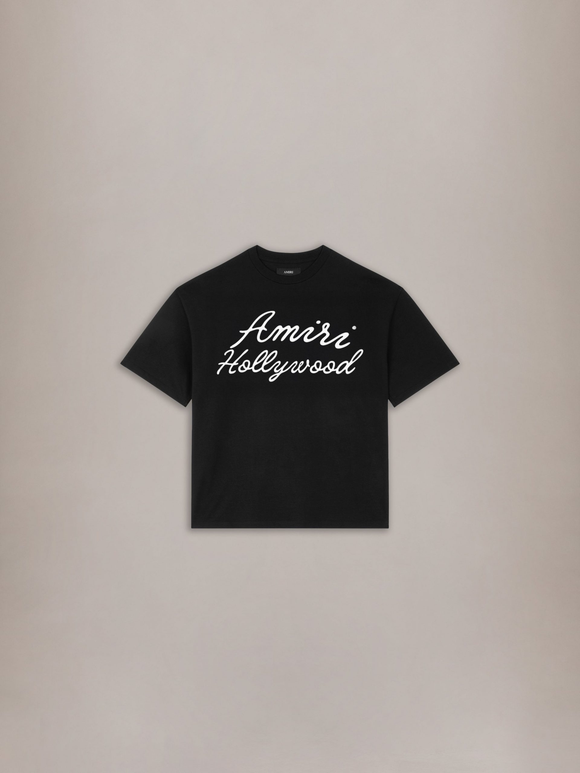 AMIRI HOLLYWOOD OVERSIZED TEE - Black
