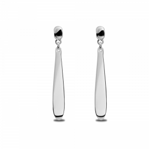 Shinola Elongated Teardrop Earrings
