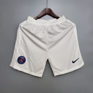 E Jerseys PSG White Short 20/21
