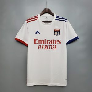E Jerseys Olympique Lyon Home Shirt 20/21