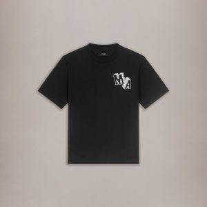 AMIRI BLOCK LETTER TEE - Black