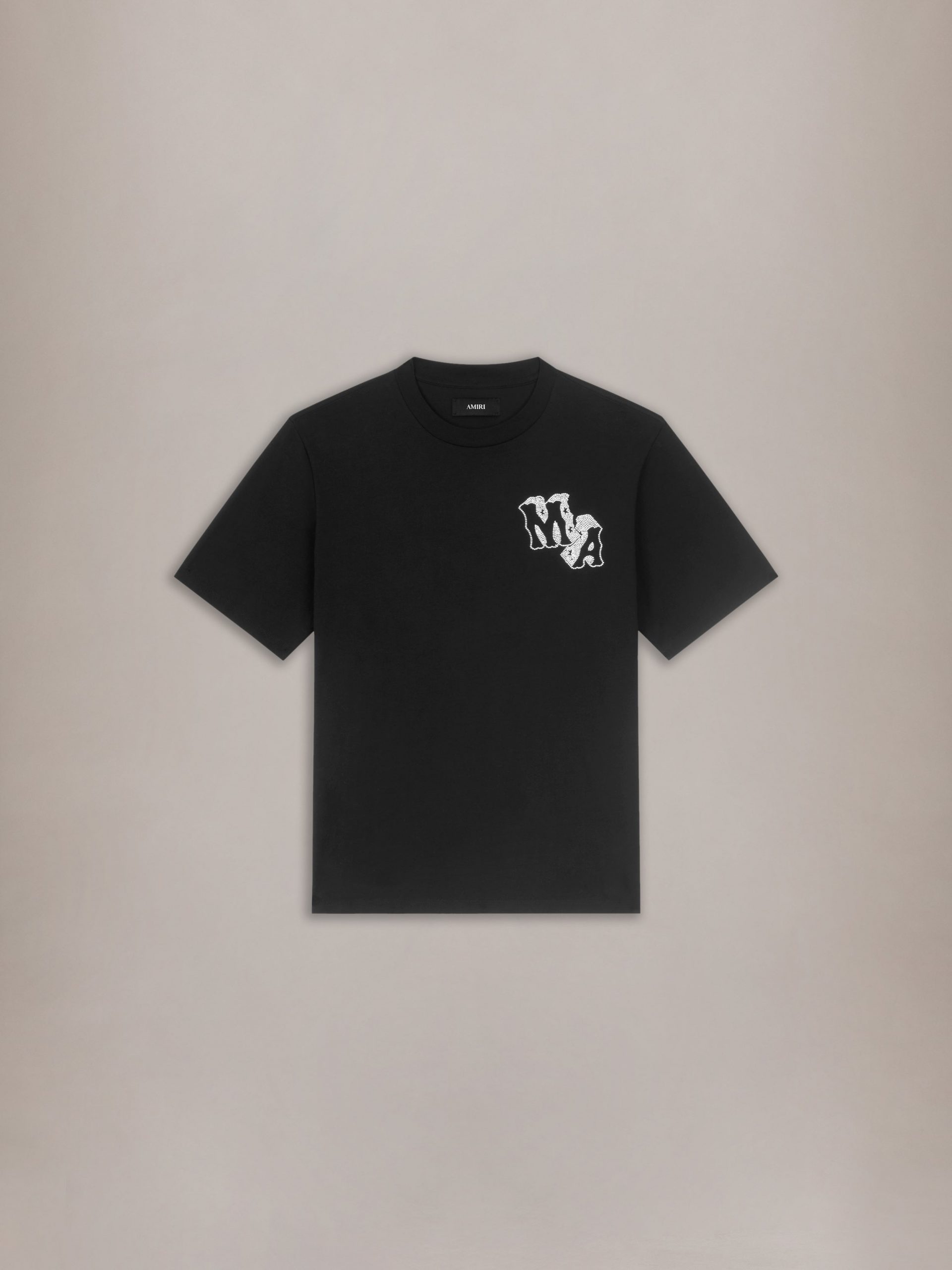 AMIRI BLOCK LETTER TEE - Black