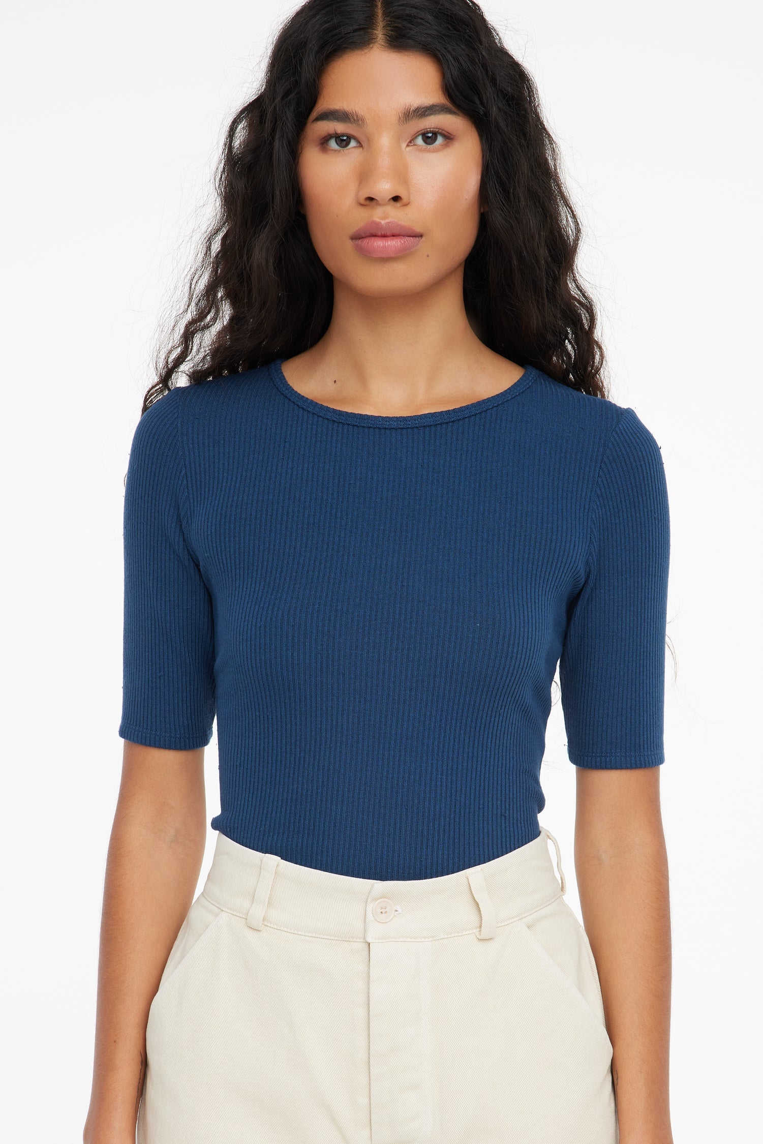 L.A. Causa Sweater Rib Tee