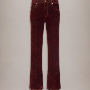 Amiri VINTAGE CUT FLOCK DENIM JEAN - Brick