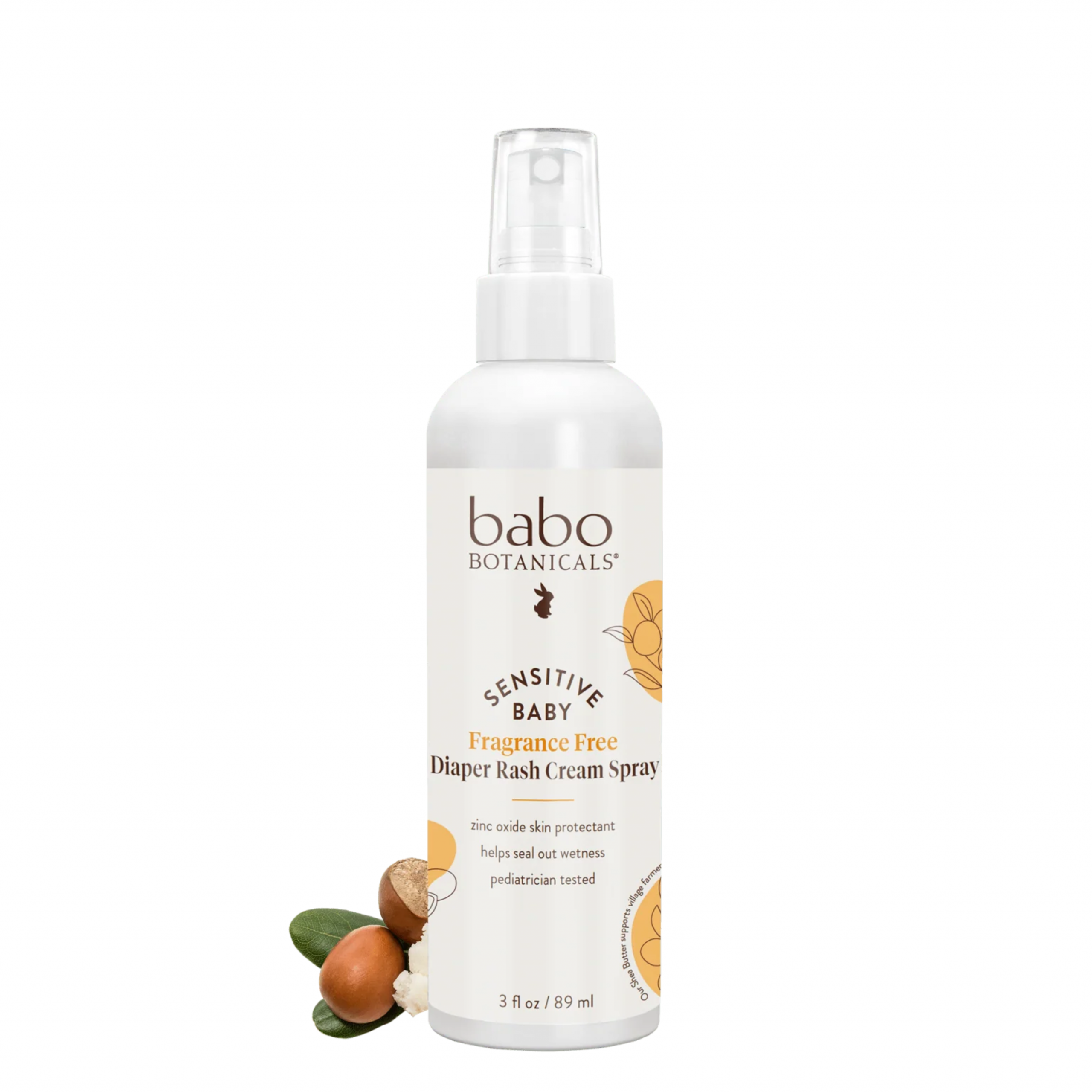 Grove Sensitive Baby Diaper Rash Cream Spray - Fragrance-Free