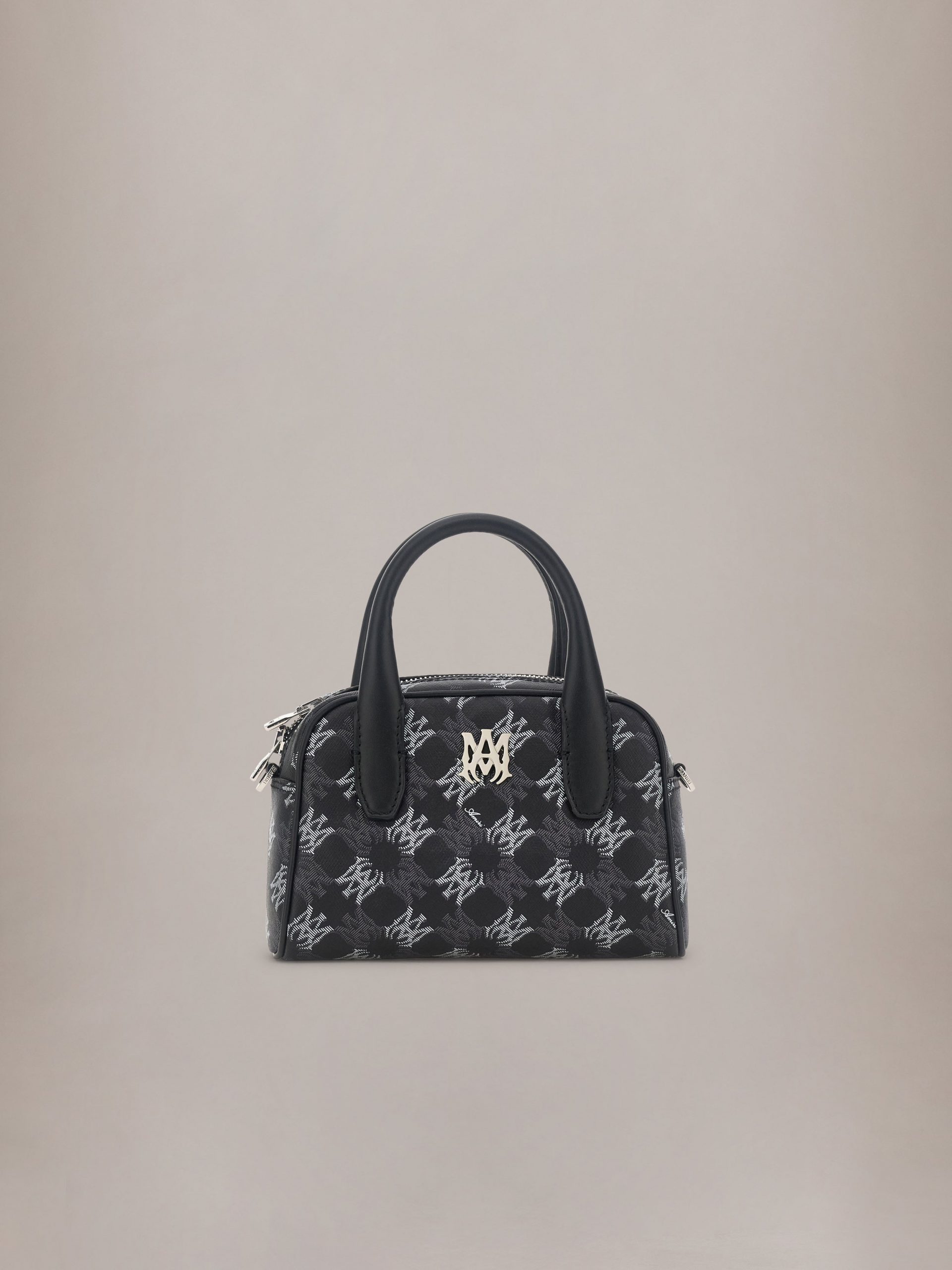 Amiri WOMEN - WOMEN'S MA QUAD CANVAS MICRO BOWLING BAG - Black