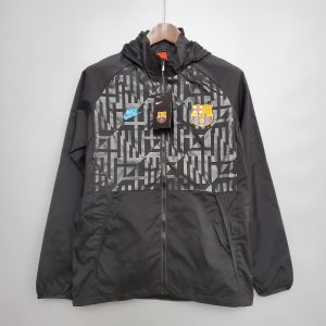E Jerseys FC Barcelona Black Windbreaker 20/21