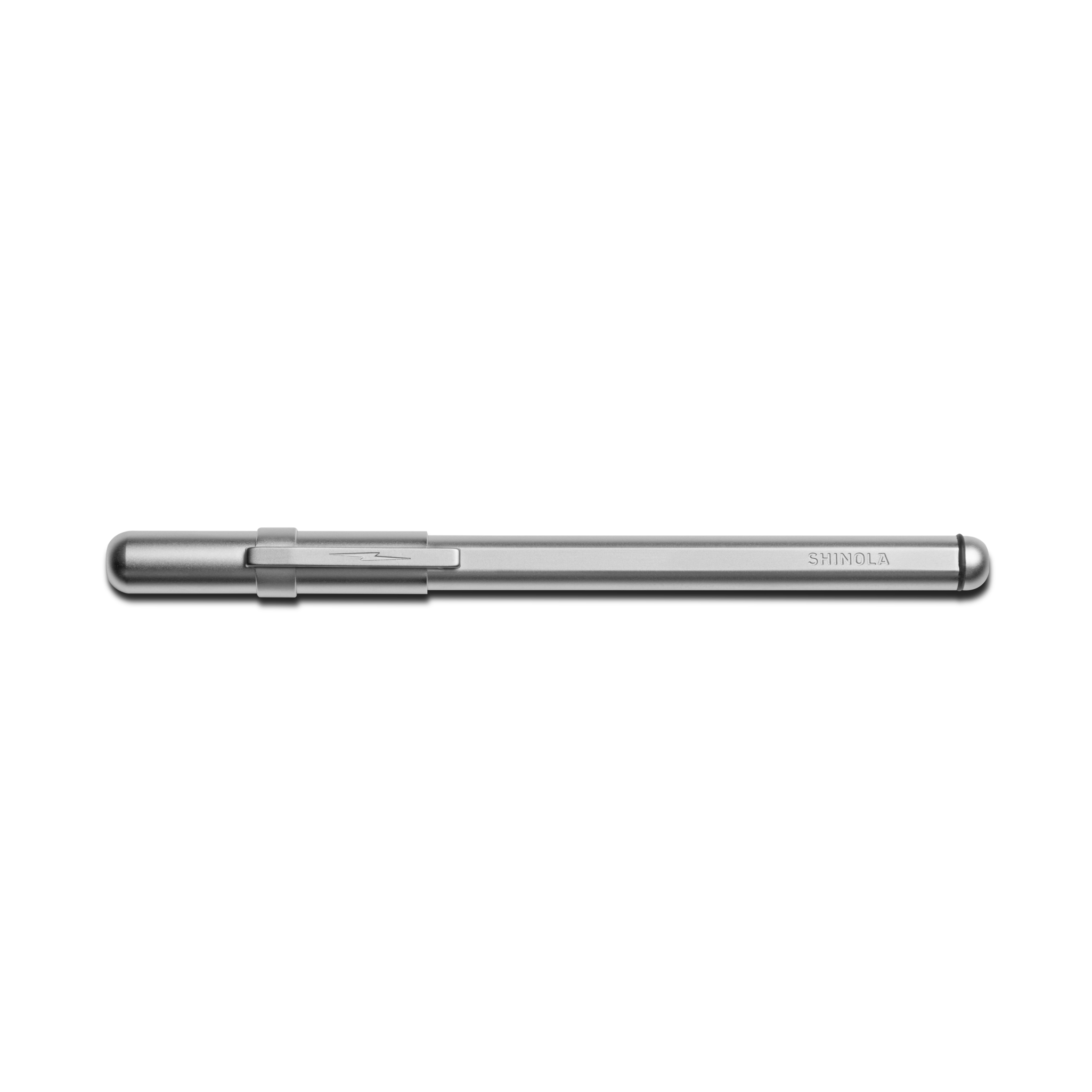 Shinola Stainless Steel Studio Pen - Matte Silver