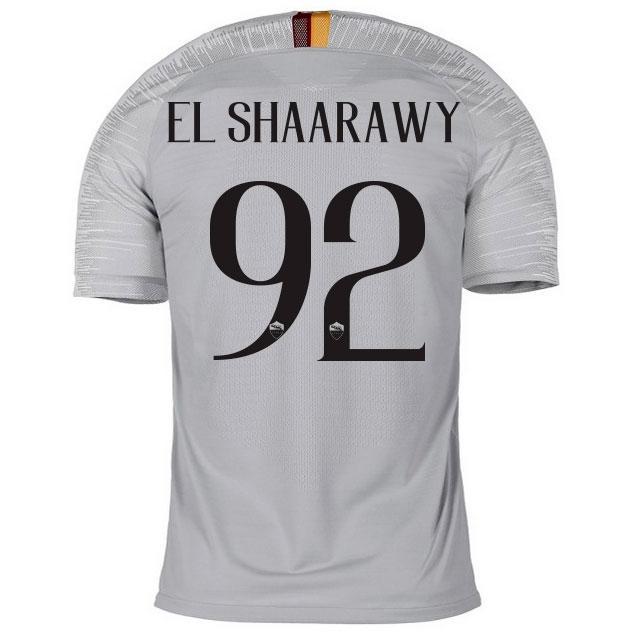 Soccer Jersey Club AS Roma EL Shaarawy Away Jersey 2018/19