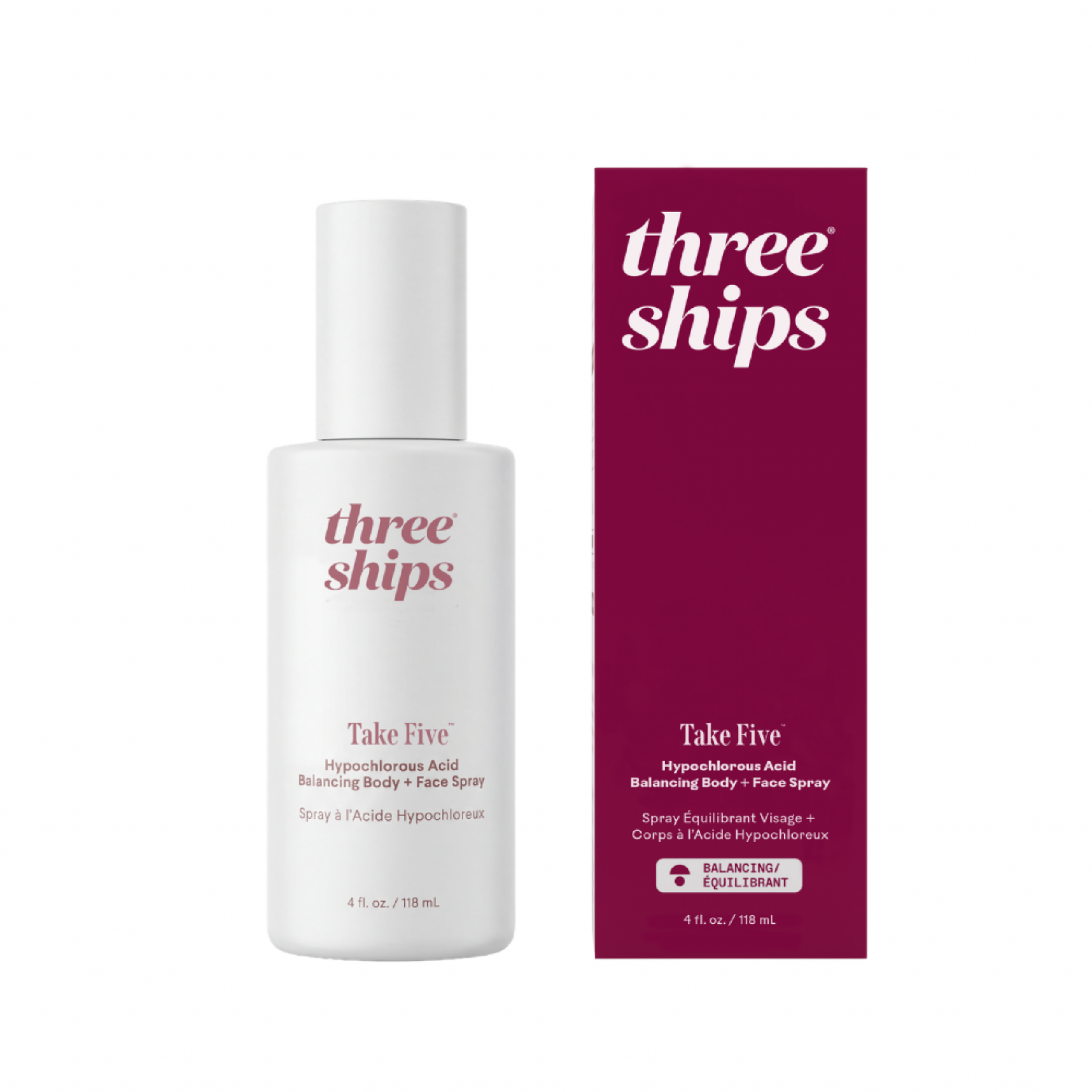Grove Take Five™ Hypochlorous Acid Balancing Body + Face Spray