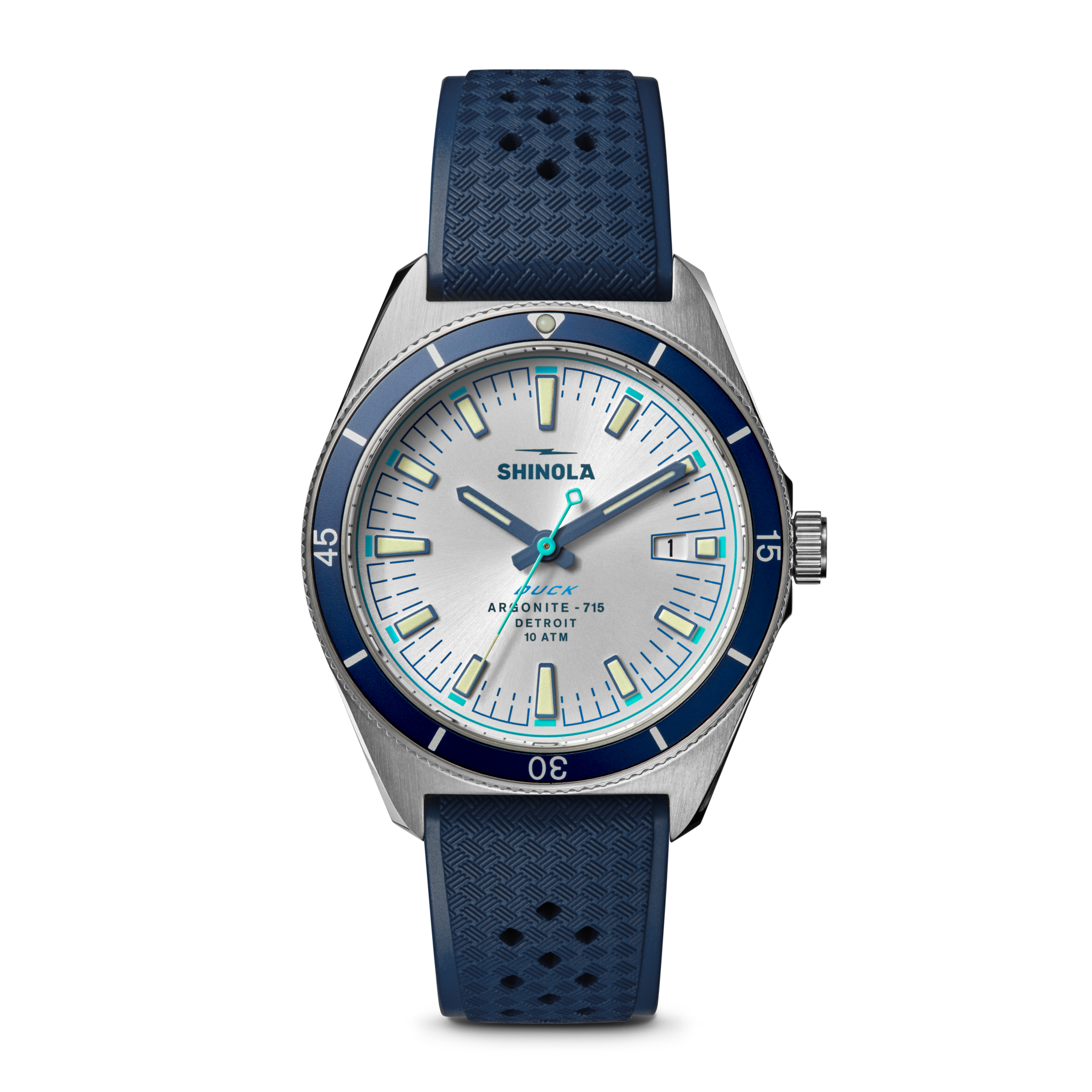 Shinola Duck Watch - Midnight Blue