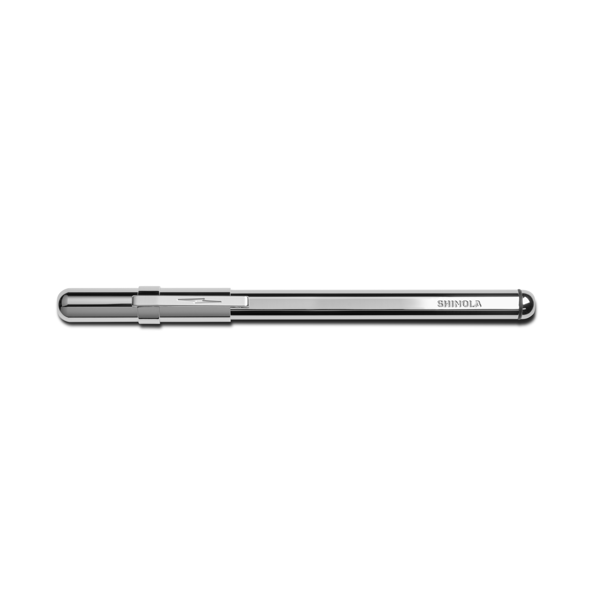 Shinola Stainless Steel Studio Pen - Polished Silver
