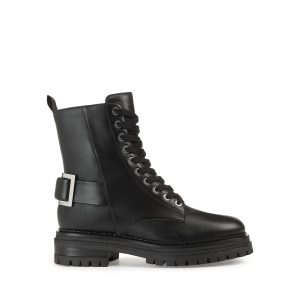Sergio Rossi Biker Prince Bootie - Black