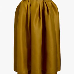 Khaite Adara Skirt in Bronze
