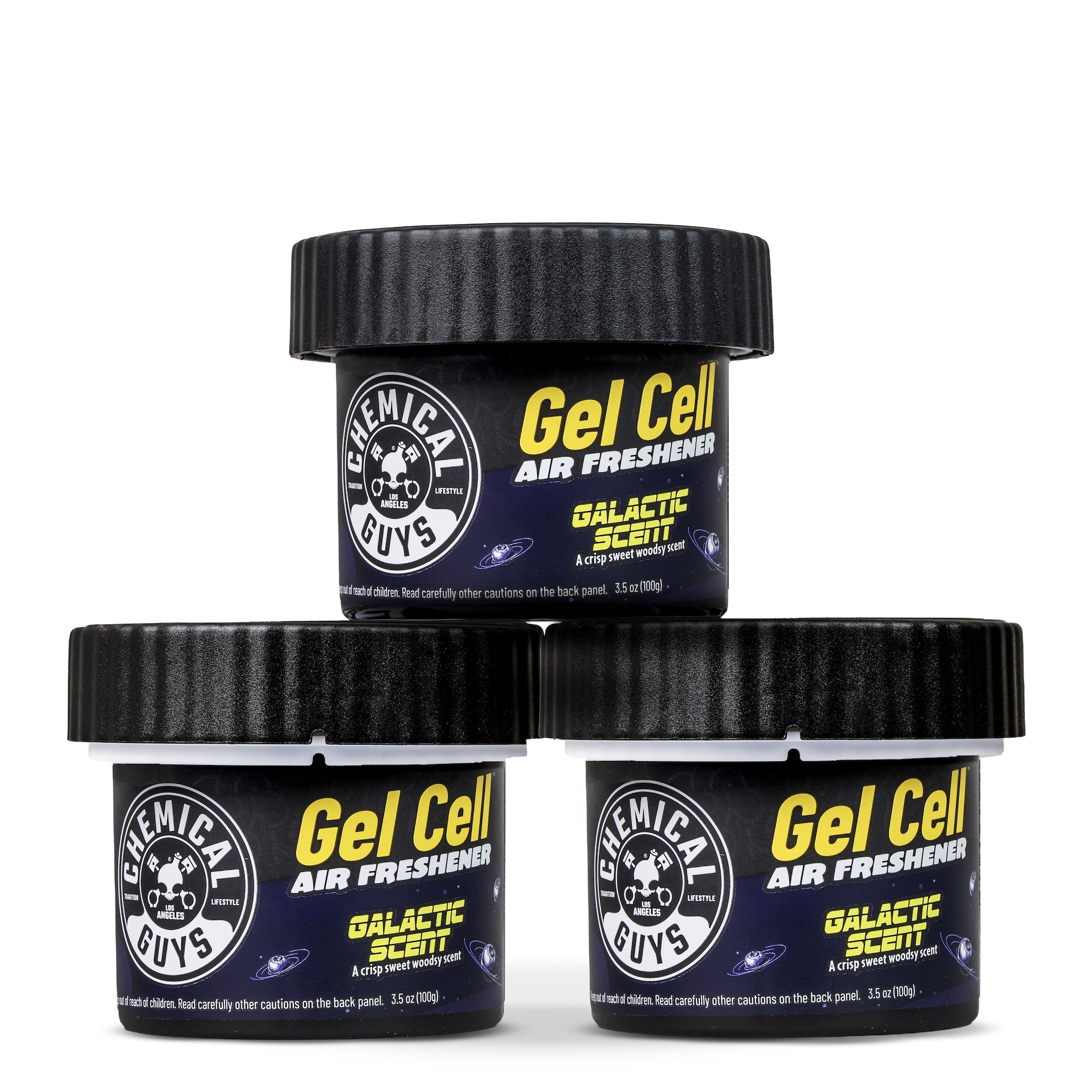 Chemical Guys Galactic Air Freshener Gel (3-Pack)