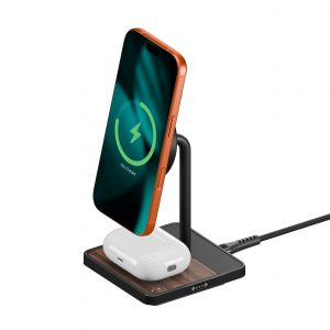 Mous Wireless Charging Stand - Walnut