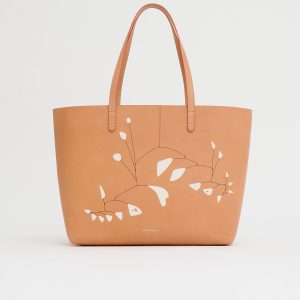 Mansurgavriel Alexander Calder Large Tote - Cammello